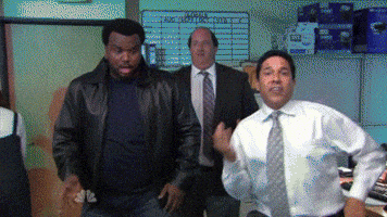 The Office Party Hard GIF